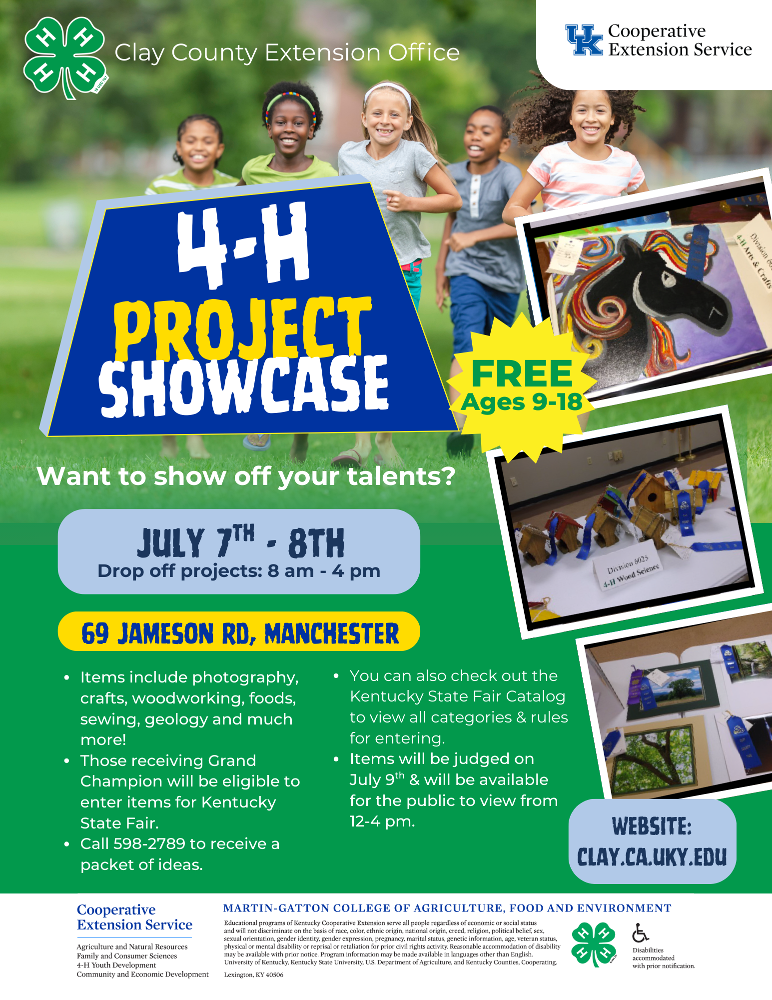 4-H Project Showcase