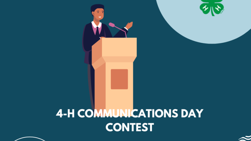 4-H Communications Day post