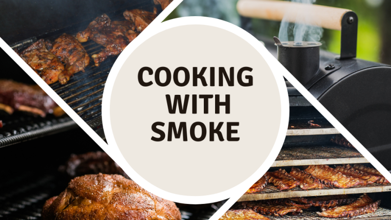 Smoking meats with a grill/smoker